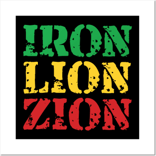 Iron Lion Zion Posters and Art